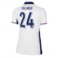 England Cole Palmer #24 Replica Home Shirt Ladies Euro 2024 Short Sleeve